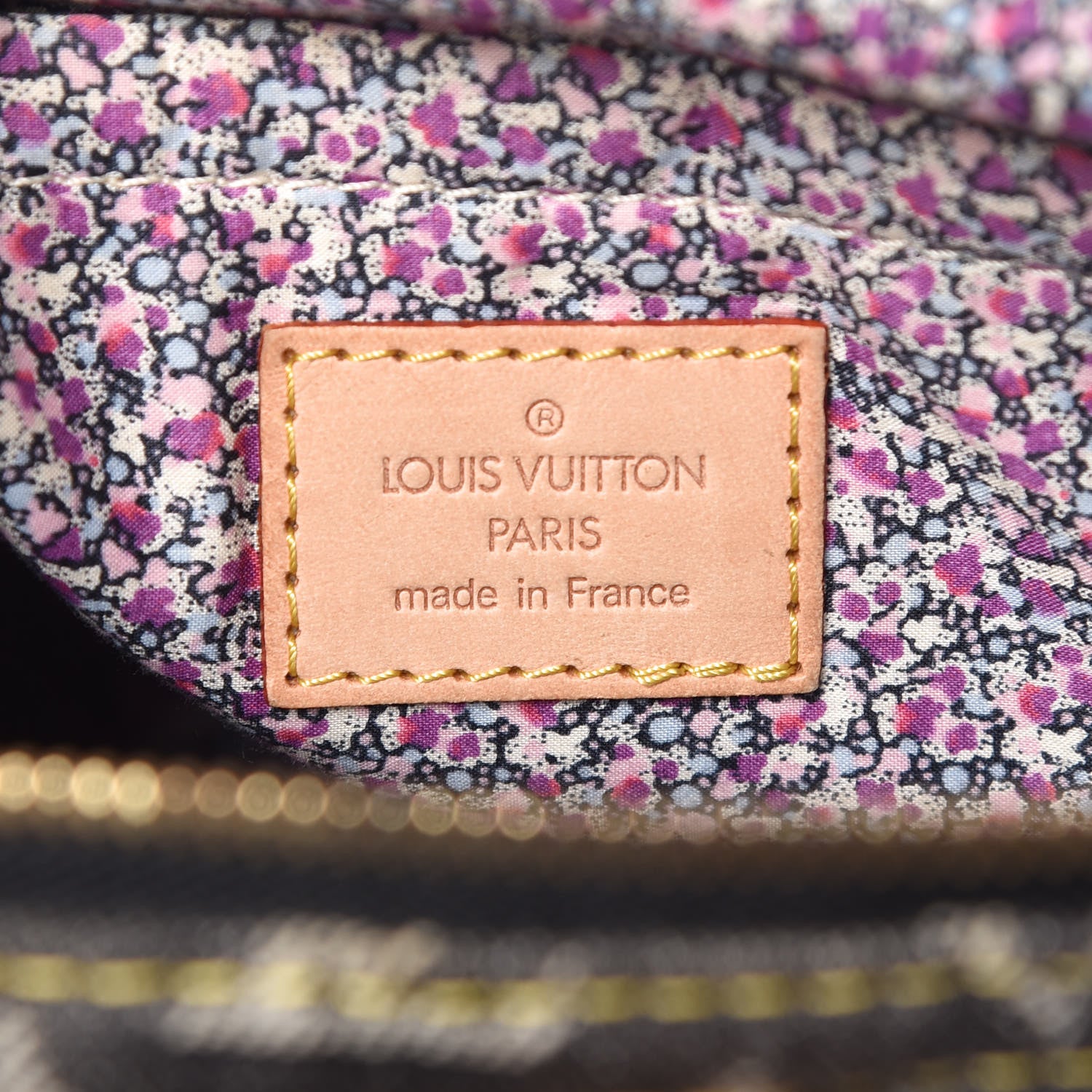 Louis Vuitton Denim Patchwork Speedy 30 Grey 6 of 9