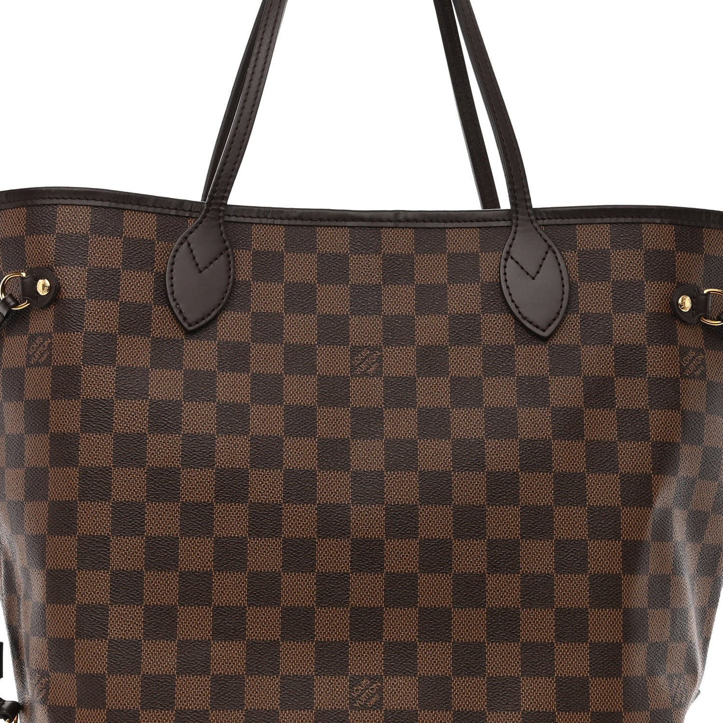 Damier Ebene Neo Neverfull MM Rose Ballerine