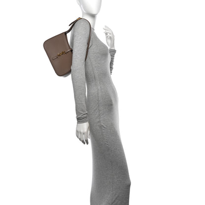 Saint Laurent Smooth Calfskin Le 5 A 7 Hobo Taupe 2 of 11