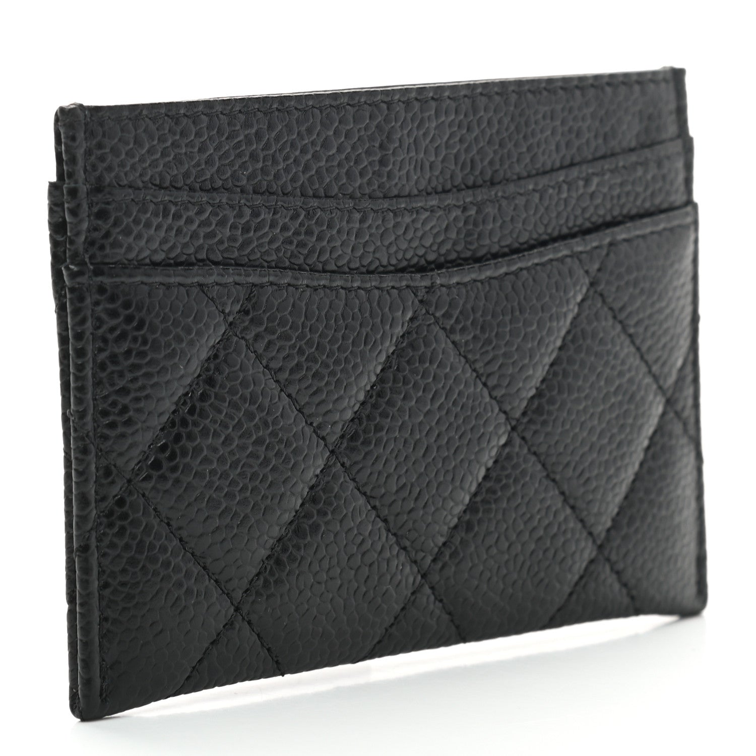 Chanel Caviar Quilted Card Holder Black 3 of 7