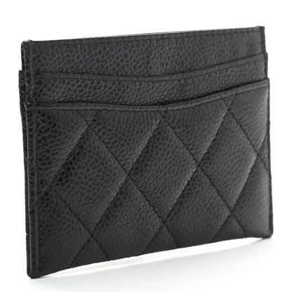Chanel Caviar Quilted Card Holder Black 3 of 7
