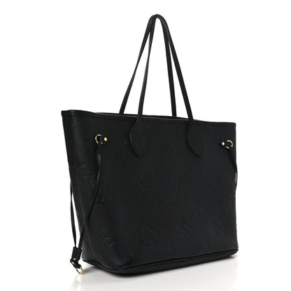 Louis Vuitton Empreinte Monogram Giant Neverfull MM Black 4 of 10