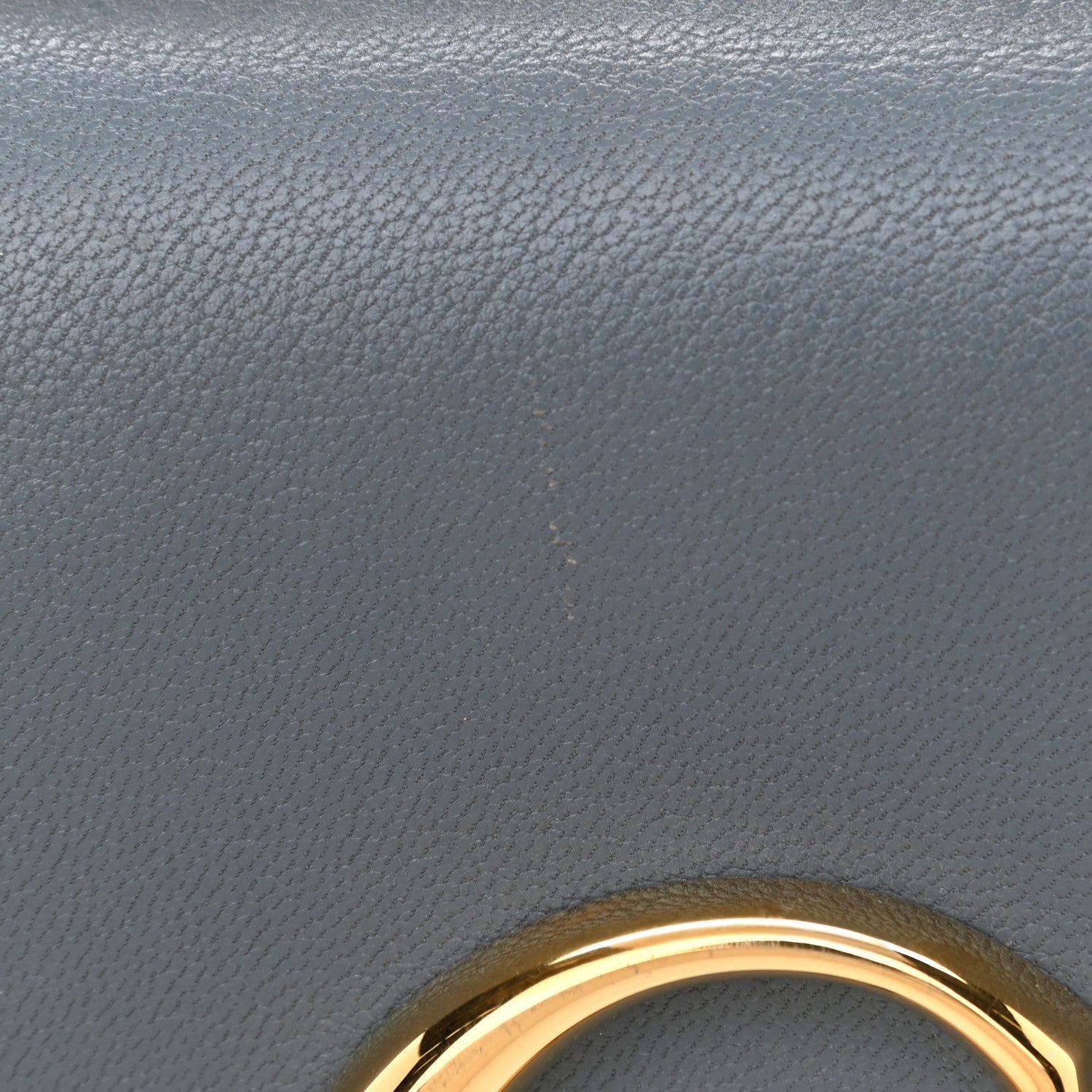 Chloe Shiny Calfskin Mini C Double Carry Blue Beige 9 of 9