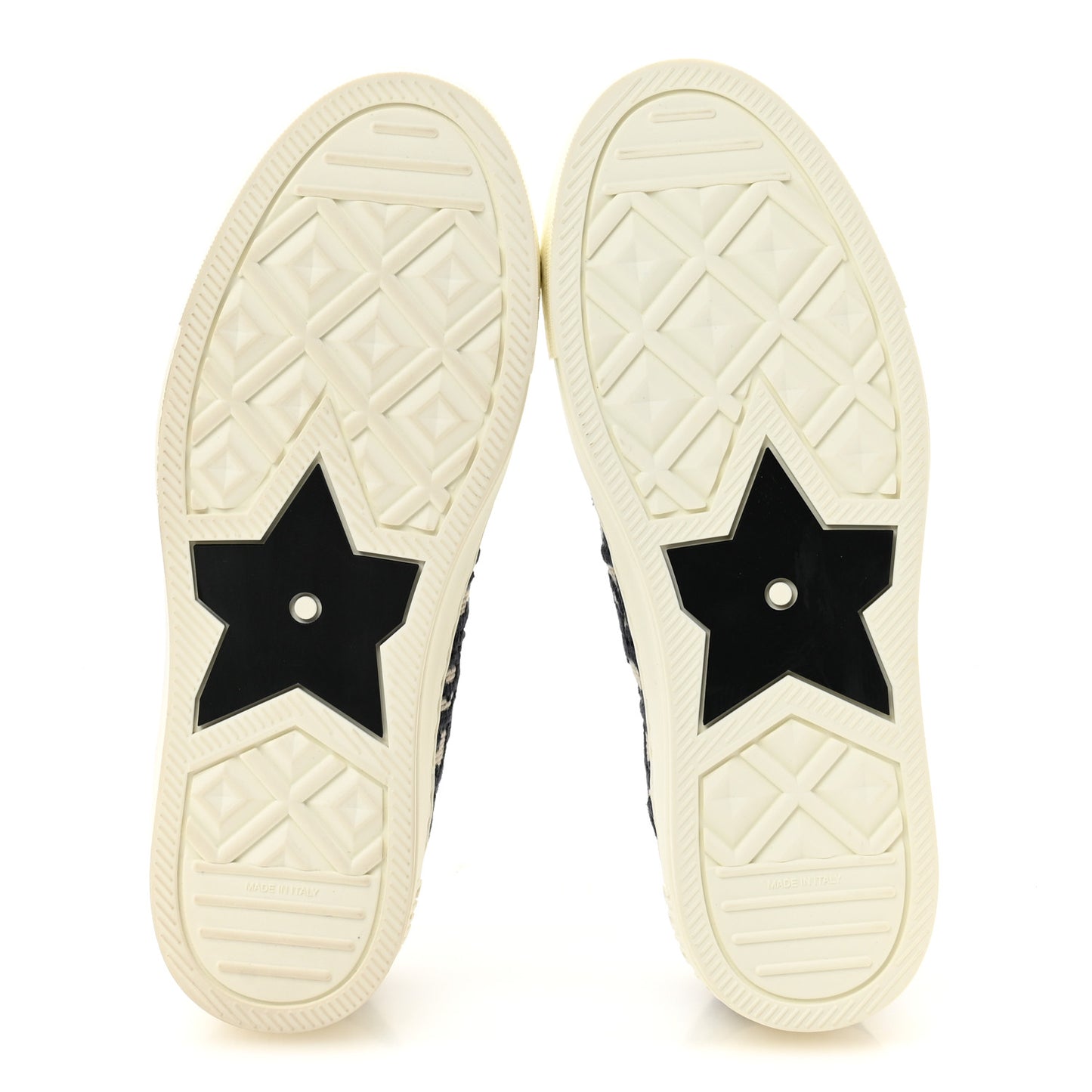 Canvas Oblique Walk'N'Dior Low Top Sneakers 38 Deep Blue