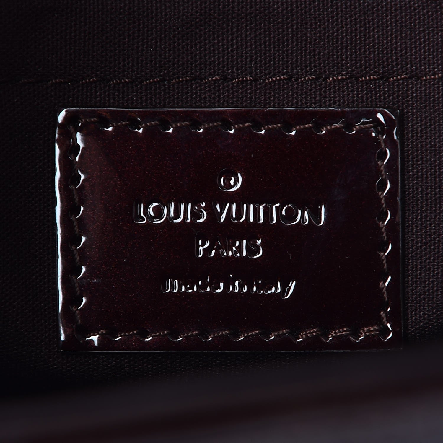 Louis Vuitton Vernis Vermont Avenue Amarante 6 of 6