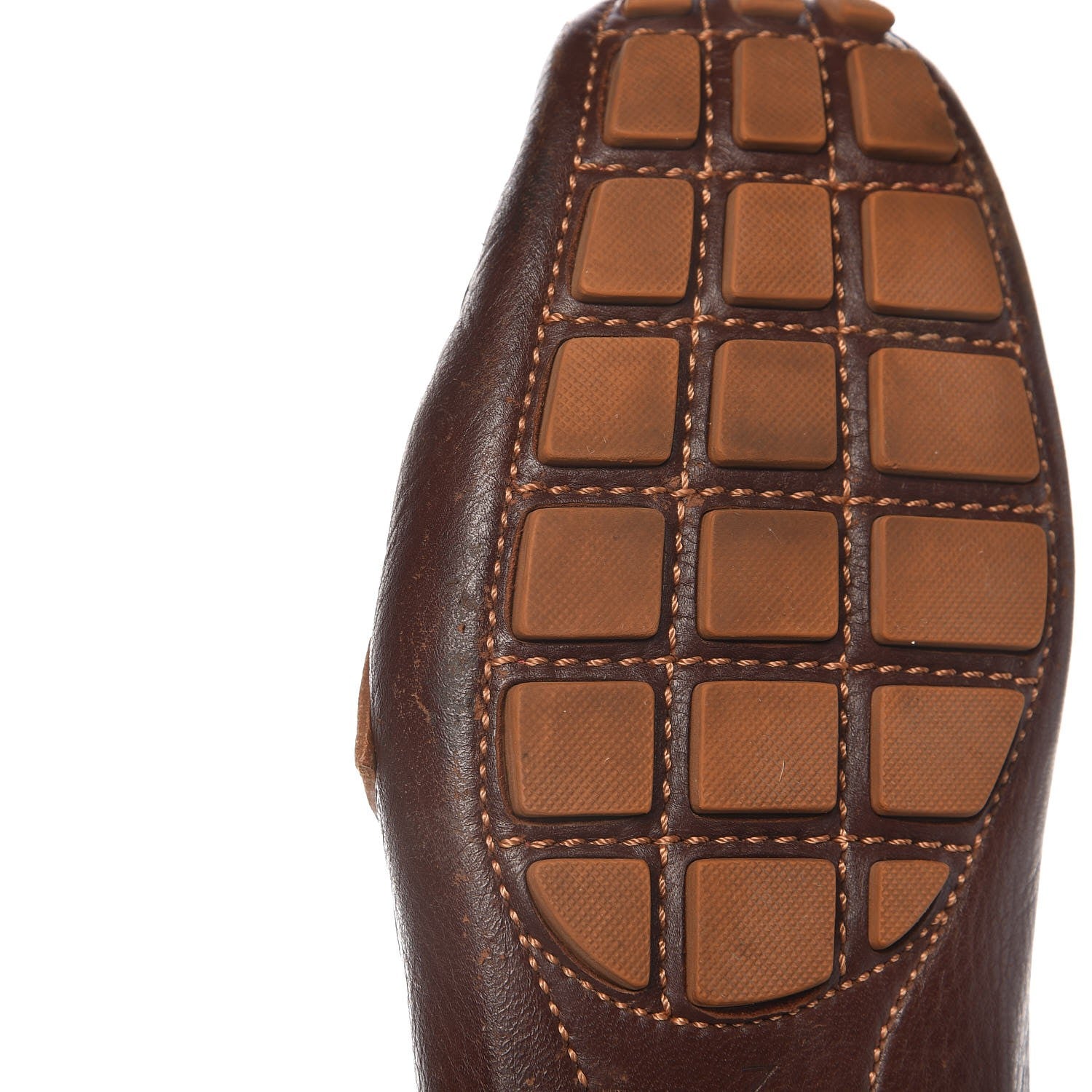 Louis Vuitton Calfskin Oxford Loafers 41 Brown Cognac 10 of 15
