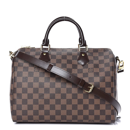 Louis Vuitton Damier Ebene Speedy Bandouliere 30 1 of 10