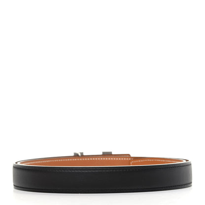 Hermes Swift Epsom 24mm Mini Constance H Belt 95 Black Gold 2 of 6