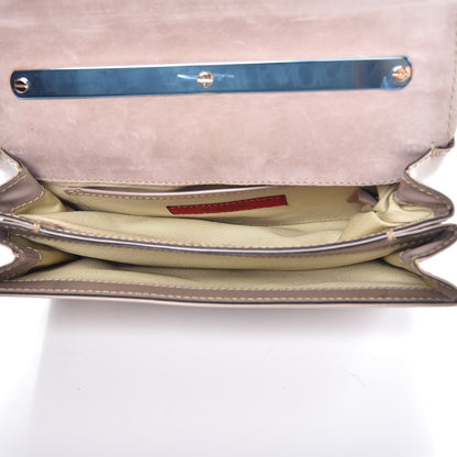Valentino Garavani Patent Va Va Voom Shoulder Bag Poudre 5 of 7