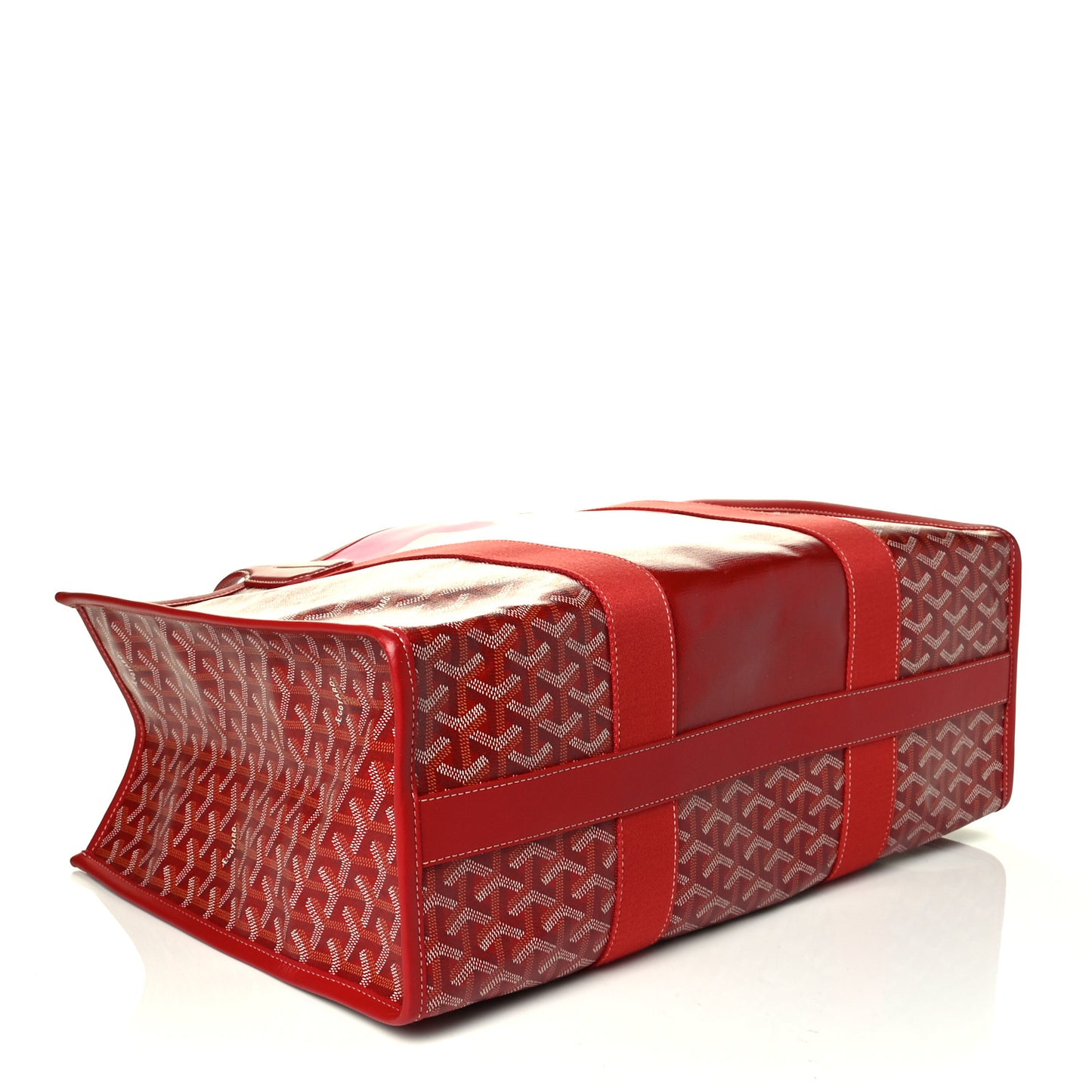 Goyardine Villette Tote Red
