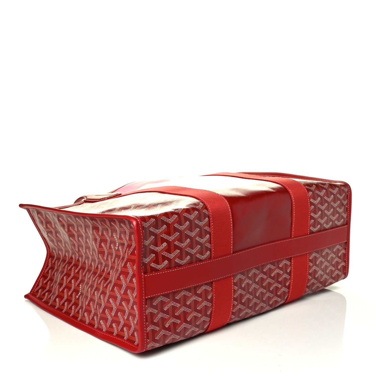 Goyard Goyardine Villette Tote Red 3 of 5