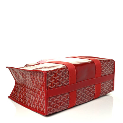 Goyard Goyardine Villette Tote Red 3 of 5