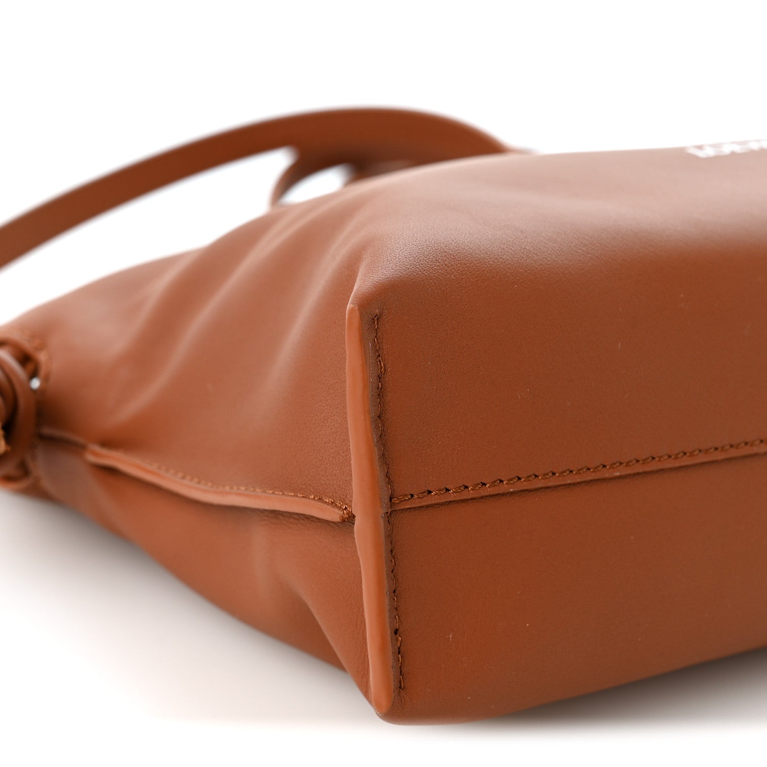 Loewe Calfskin Mini Flamenco Knot Clutch Squirrel 9 of 10