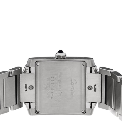 Cartier Stainless Steel 25mm Tank Francaise Quartz Watch 4 of 5