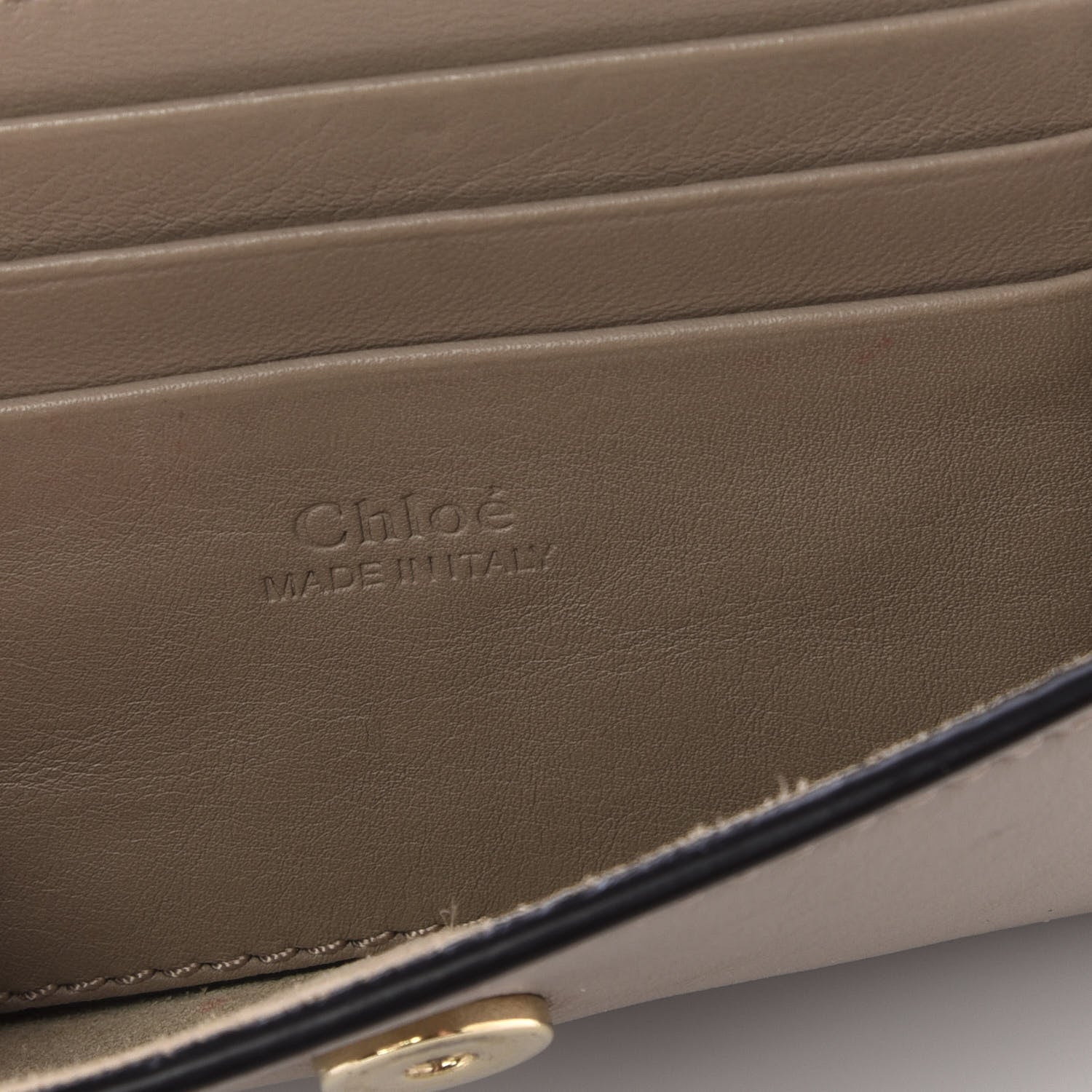 Chloe Suede Calfskin Mini Faye Shoulder Bag Motty Grey 7 of 11