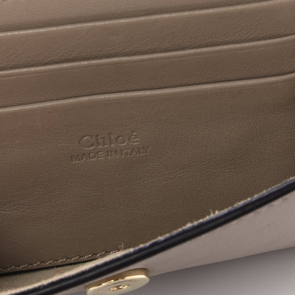 Chloe Suede Calfskin Mini Faye Shoulder Bag Motty Grey 7 of 11