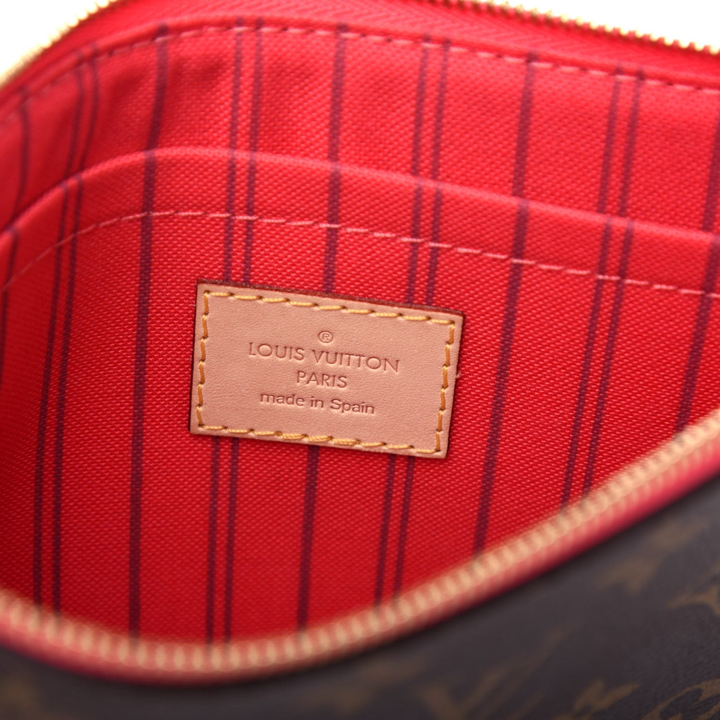 Monogram Neverfull MM GM Pochette Grenade