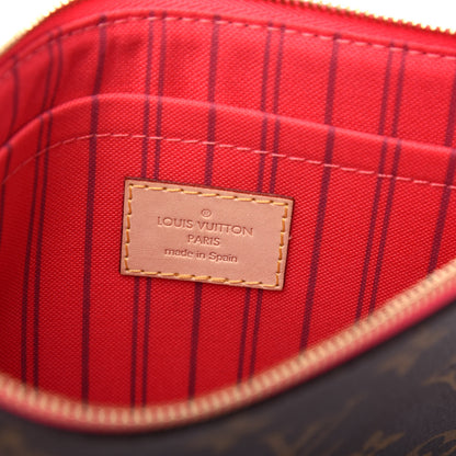 Louis Vuitton Monogram Neverfull MM GM Pochette Grenade 6 of 8