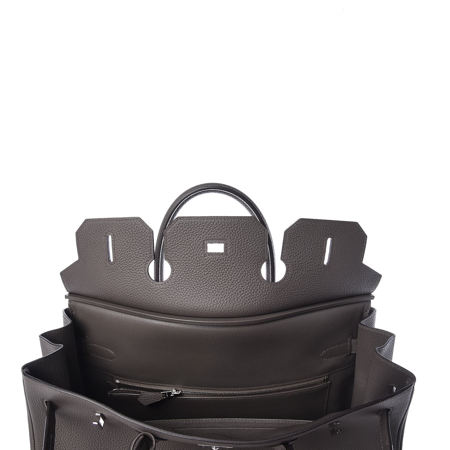 Hermes Togo Birkin 35 Etain 18 of 37