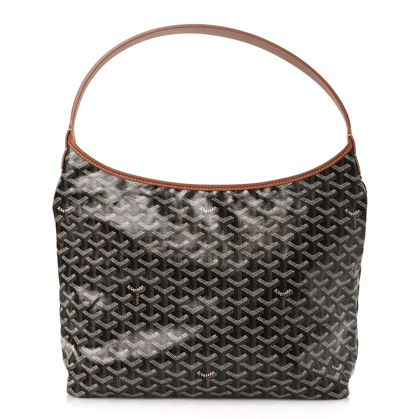 Goyardine Boheme Hobo Black Gold
