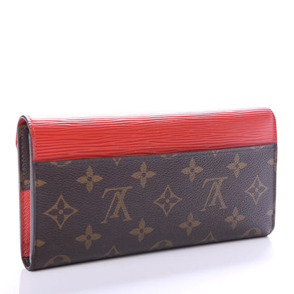 Louis Vuitton Monogram Epi Marie-Lou Long Wallet Coquelicot 3 of 8