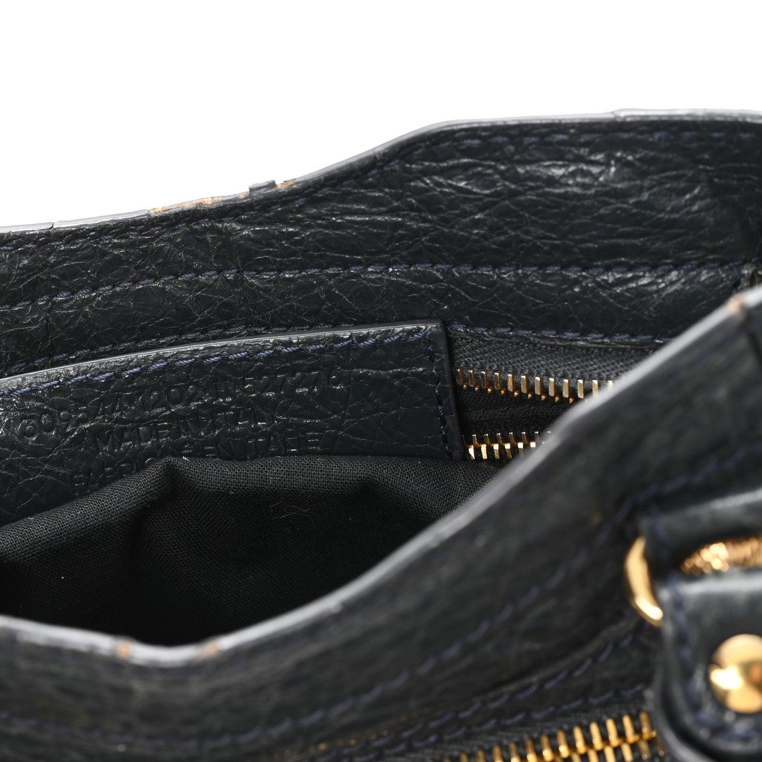 Balenciaga Agneau Giant 12 Gold Hardware Mini City Anthracite 7 of 12