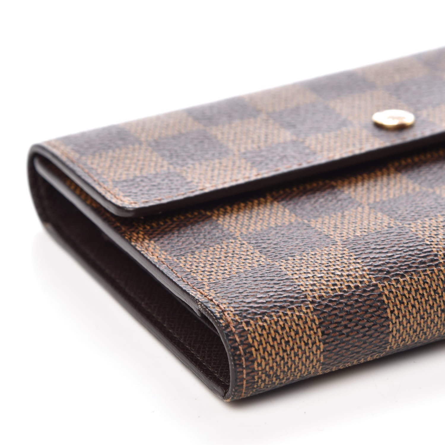 Louis Vuitton Damier Ebene Porte Tresor Etui Papier Wallet 8 of 9