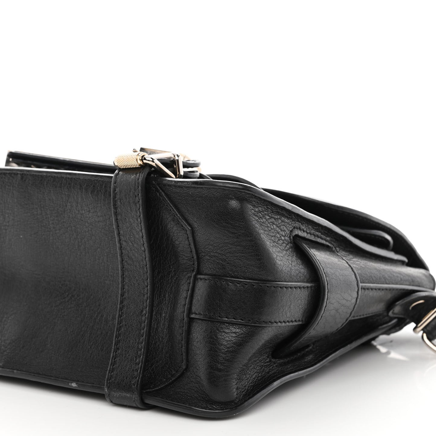 Calfskin PS11 Classic Shoulder Bag Black