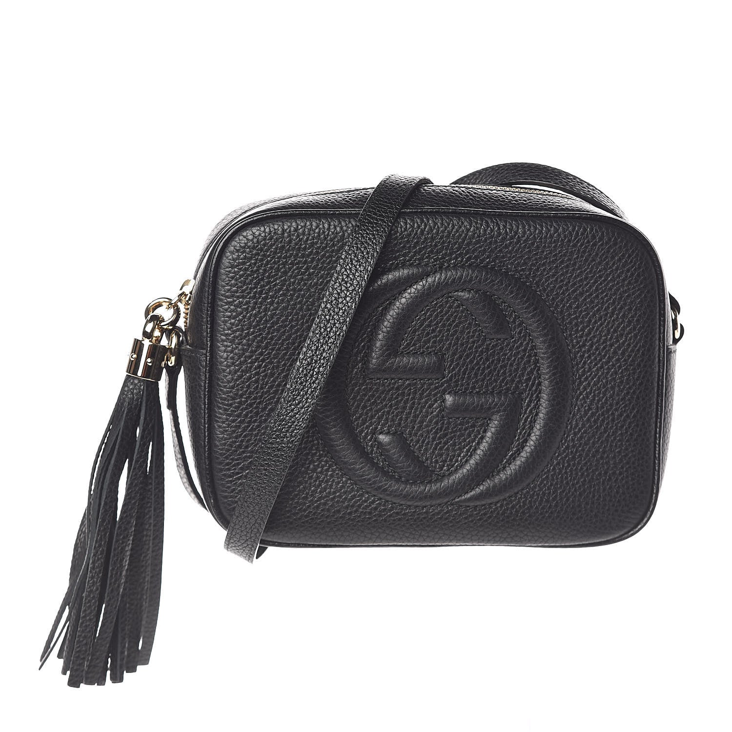 Gucci Pebbled Calfskin Small Soho Disco Bag Black 1 of 9