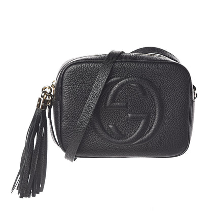 Gucci Pebbled Calfskin Small Soho Disco Bag Black 1 of 9