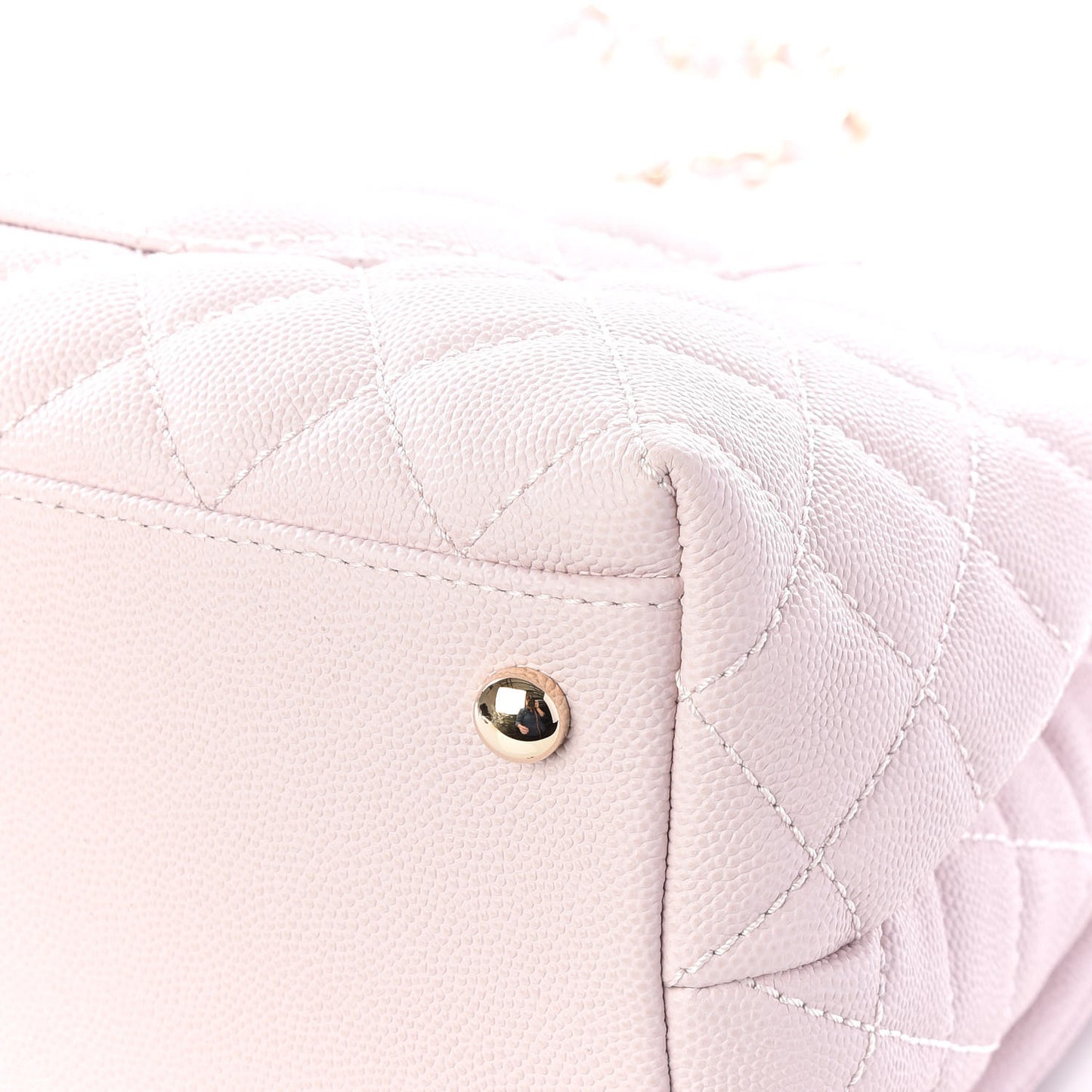 Caviar Quilted Small Coco Handle Flap Lilas Lilac
