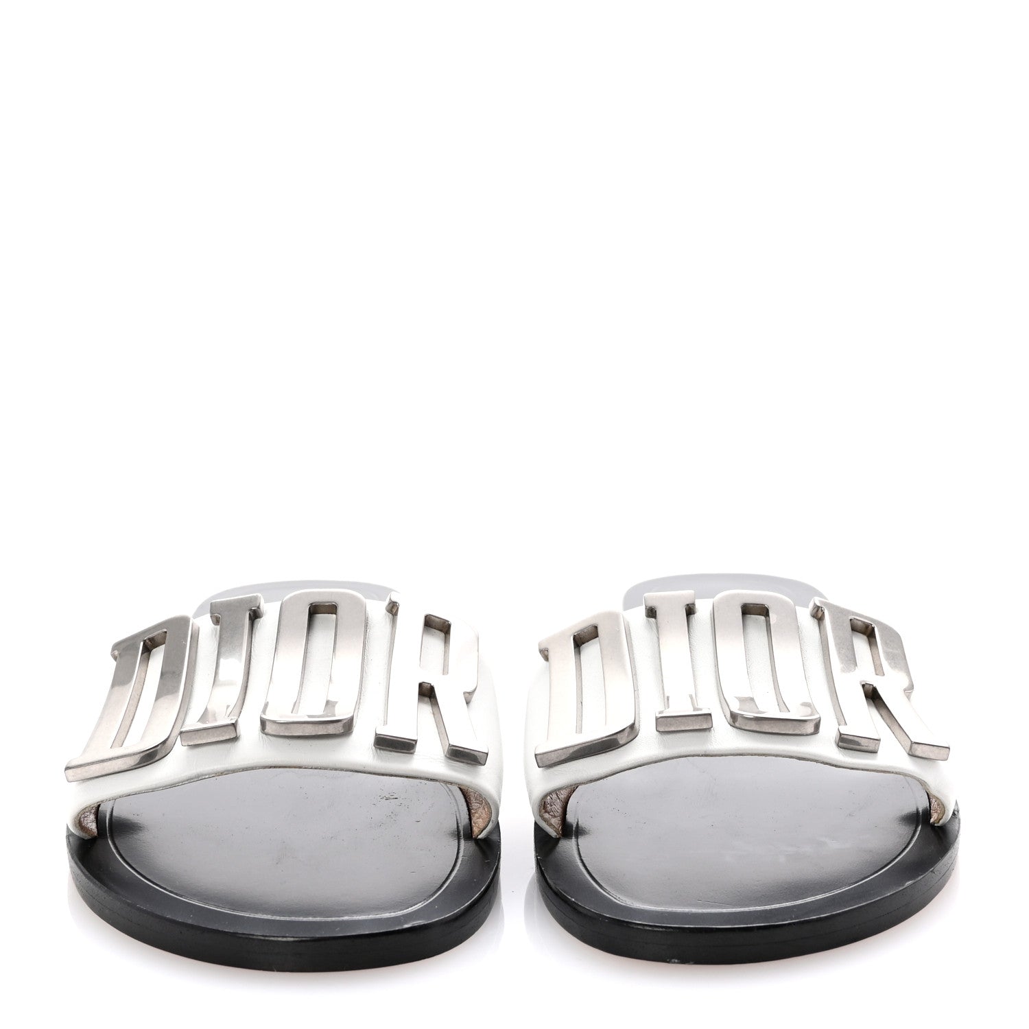 Christian Dior Calfskin Dio(r)evolution 10mm Slide Sandals 36 Off White 3 of 9