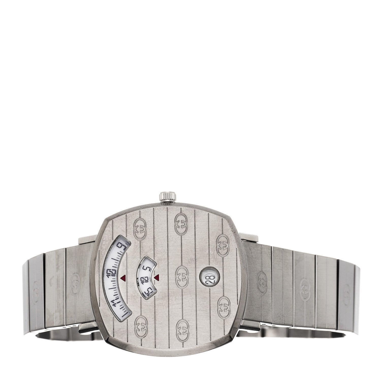 Gucci Stainless Steel 35mm Grip Quartz Watch 2 of 5