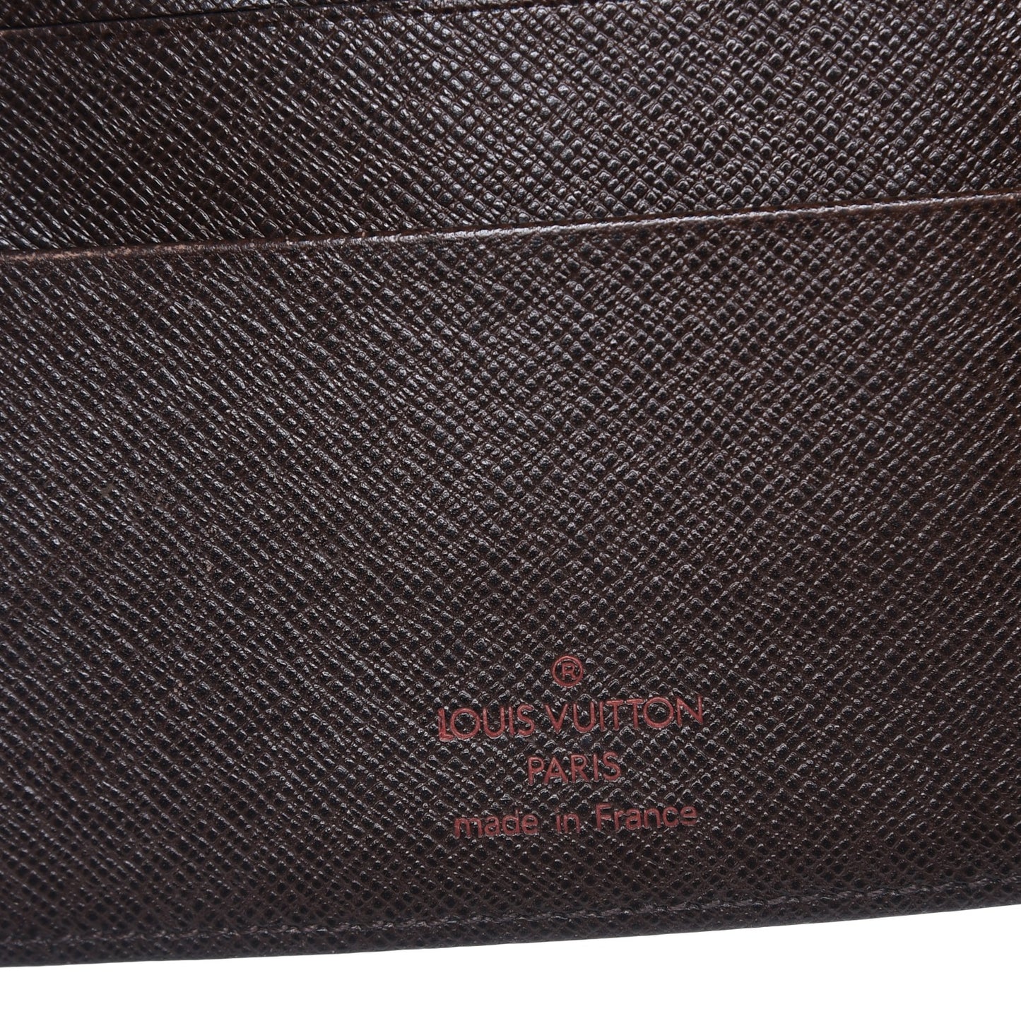 Damier Ebene Medium Ring Agenda Cover