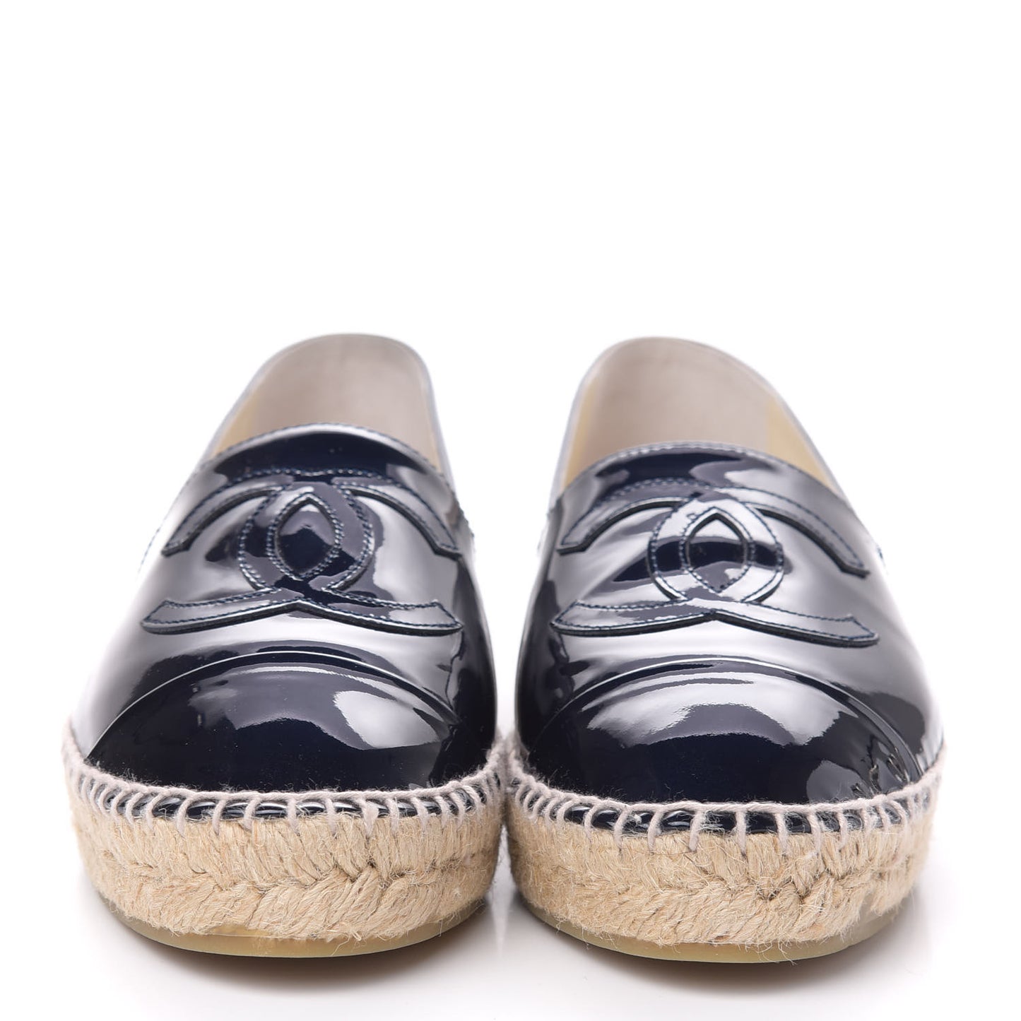 Patent CC Espadrilles 38 Navy