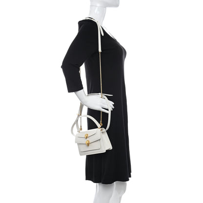 Bulgari x ALEXANDER WANG Calfskin Serpenti Top Handle Belt Bag White 2 of 9
