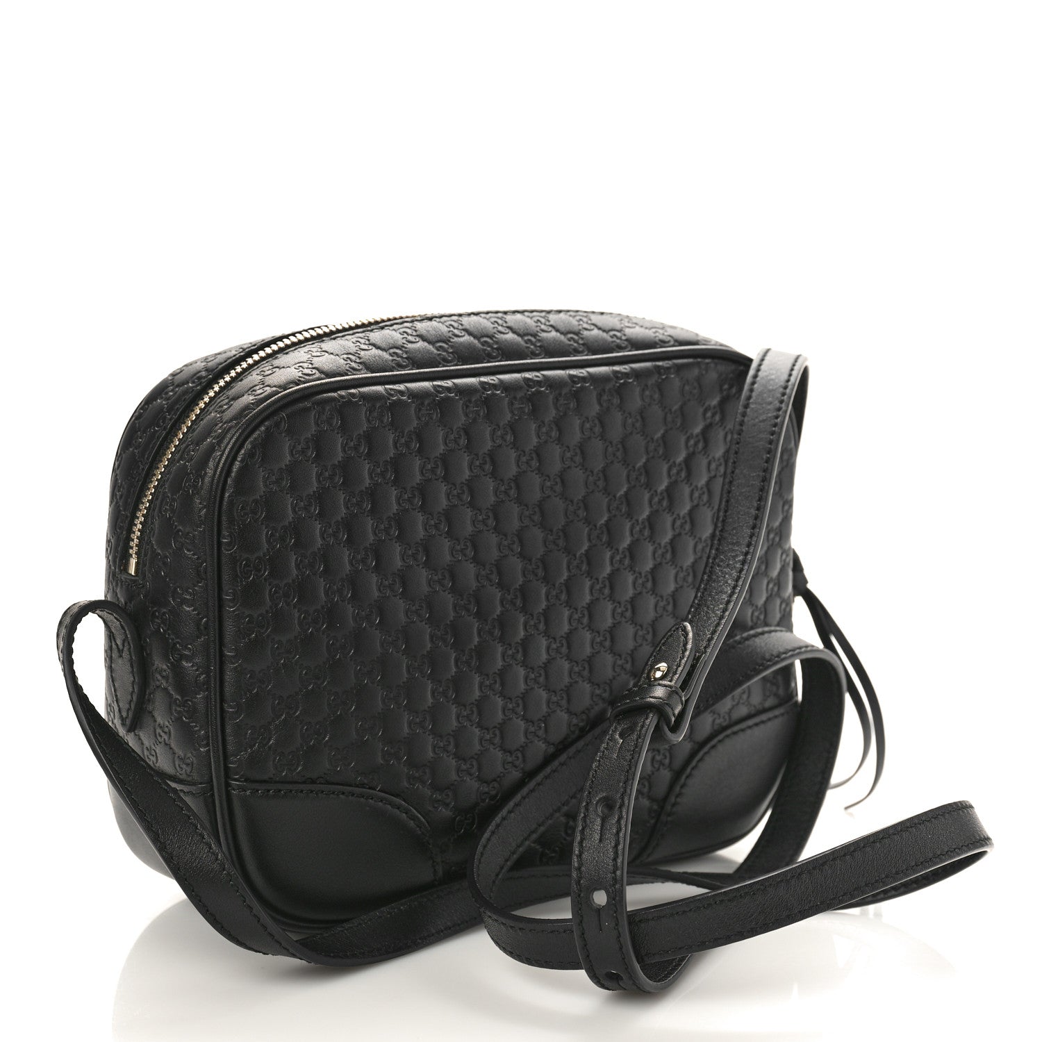 Gucci Microguccissima Mini Bree Messenger Bag Black 2 of 10