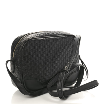 Gucci Microguccissima Mini Bree Messenger Bag Black 2 of 10