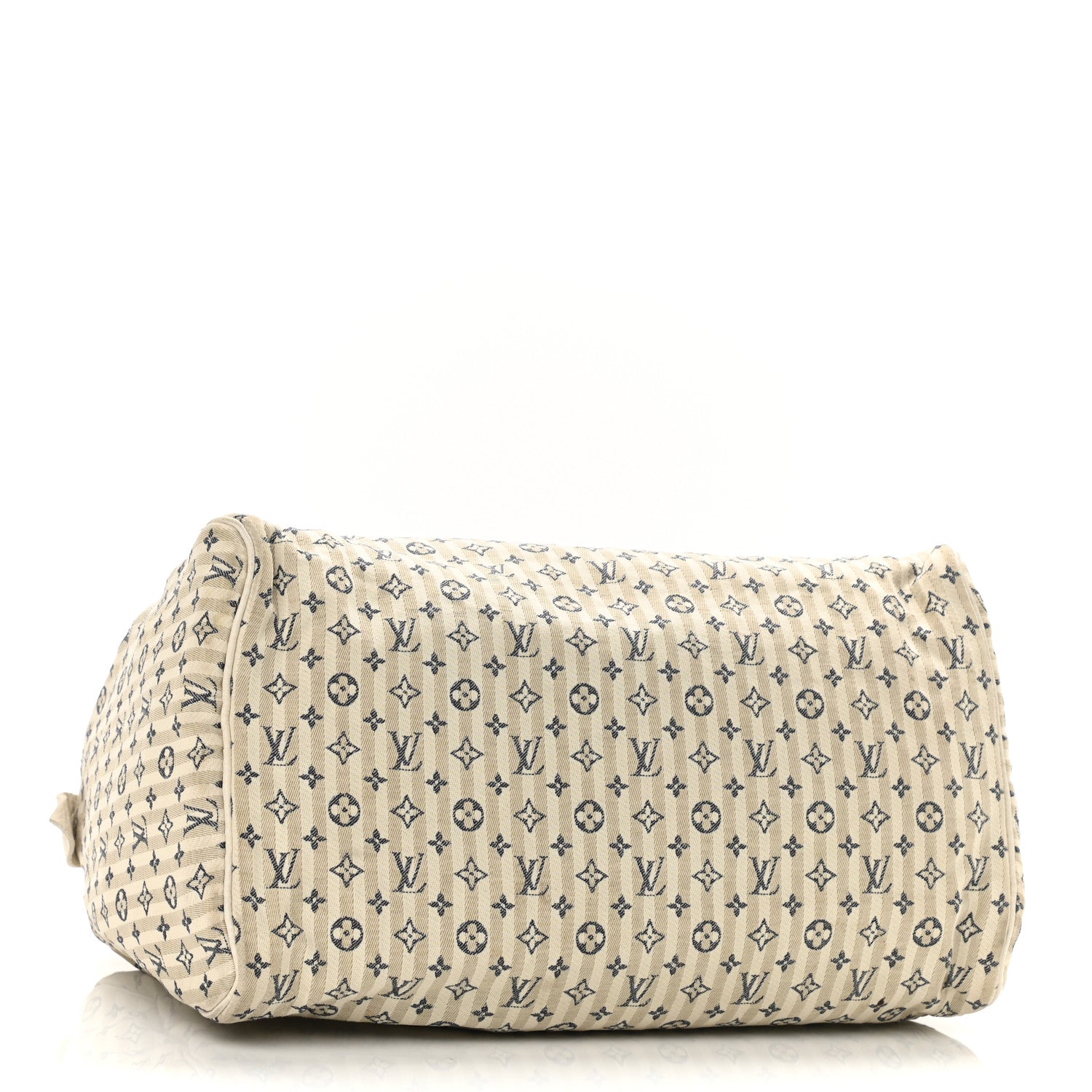 Louis Vuitton Mini Lin Croisette Speedy 30 Blue 4 of 11