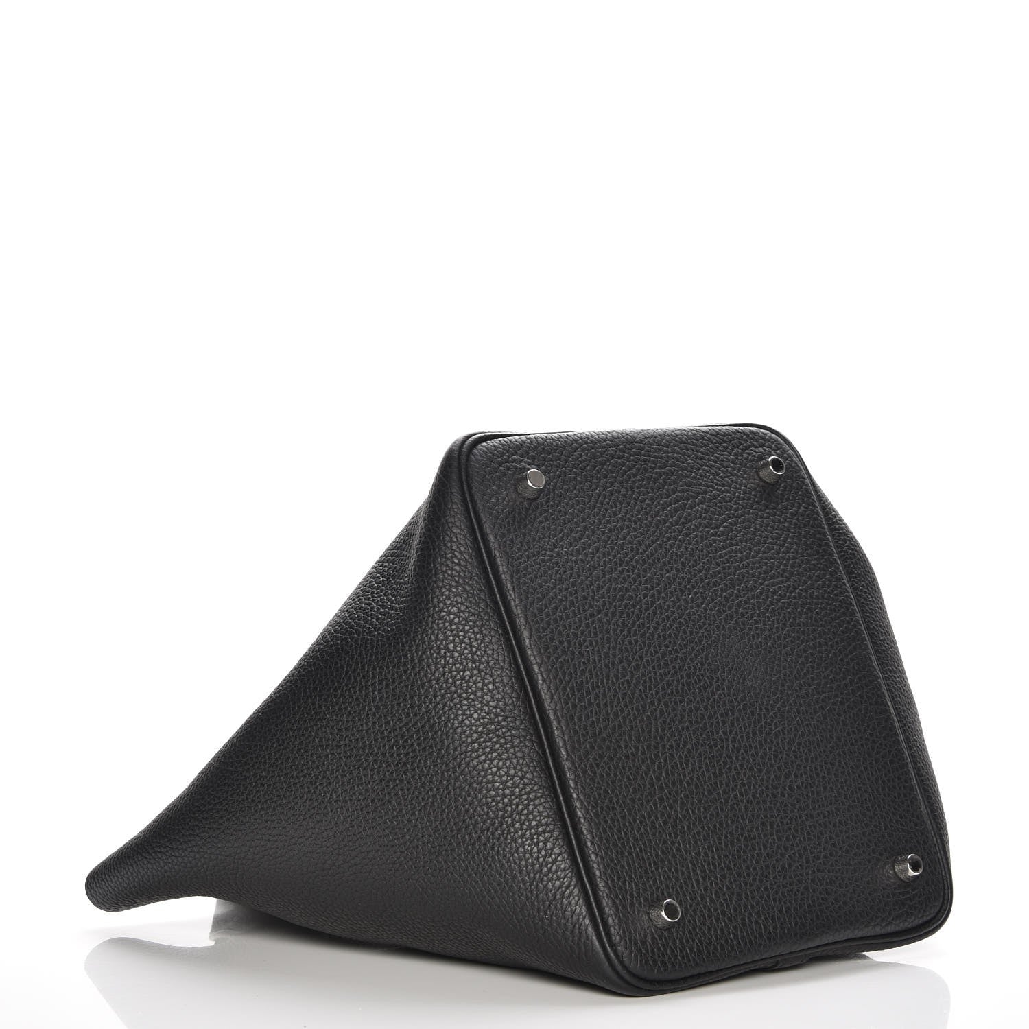 Hermes Taurillon Clemence Picotin Lock 22 MM Black 4 of 8