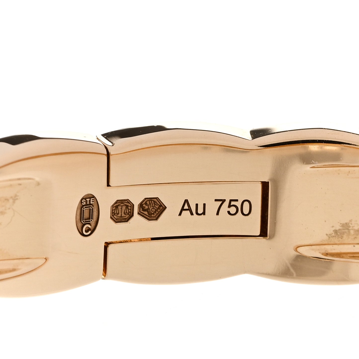 18K Yellow Gold Coco Crush Bangle Bracelet XS