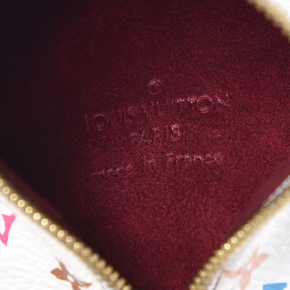 Louis Vuitton Monogram Multicolor Berlingot Coin Purse White 5 of 6