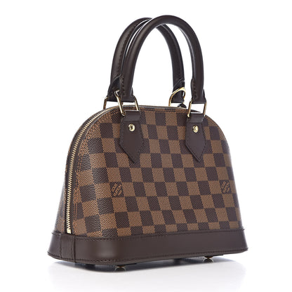 Louis Vuitton Damier Ebene Alma BB 3 of 10