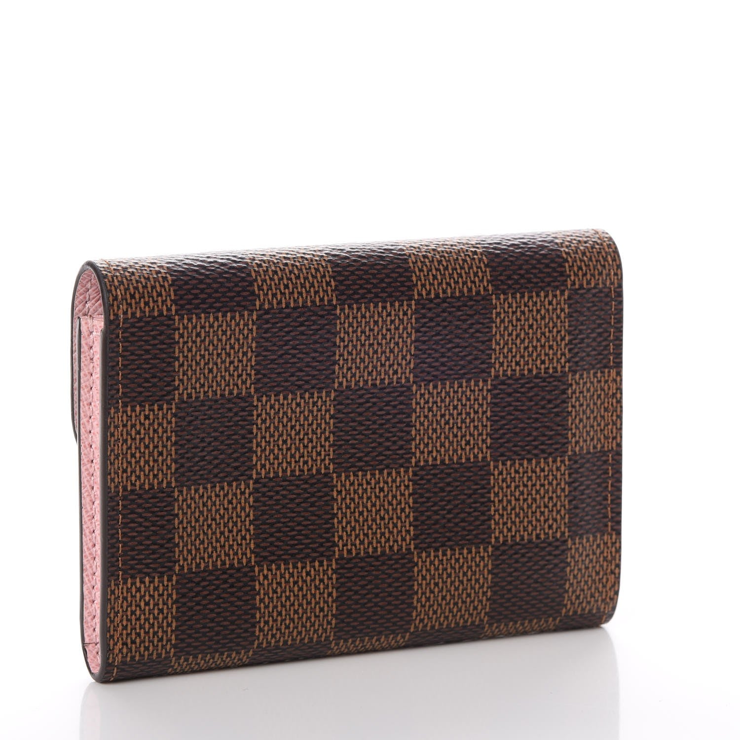 Louis Vuitton Damier Ebene Rosalie Coin Purse Rose Ballerine 3 of 9