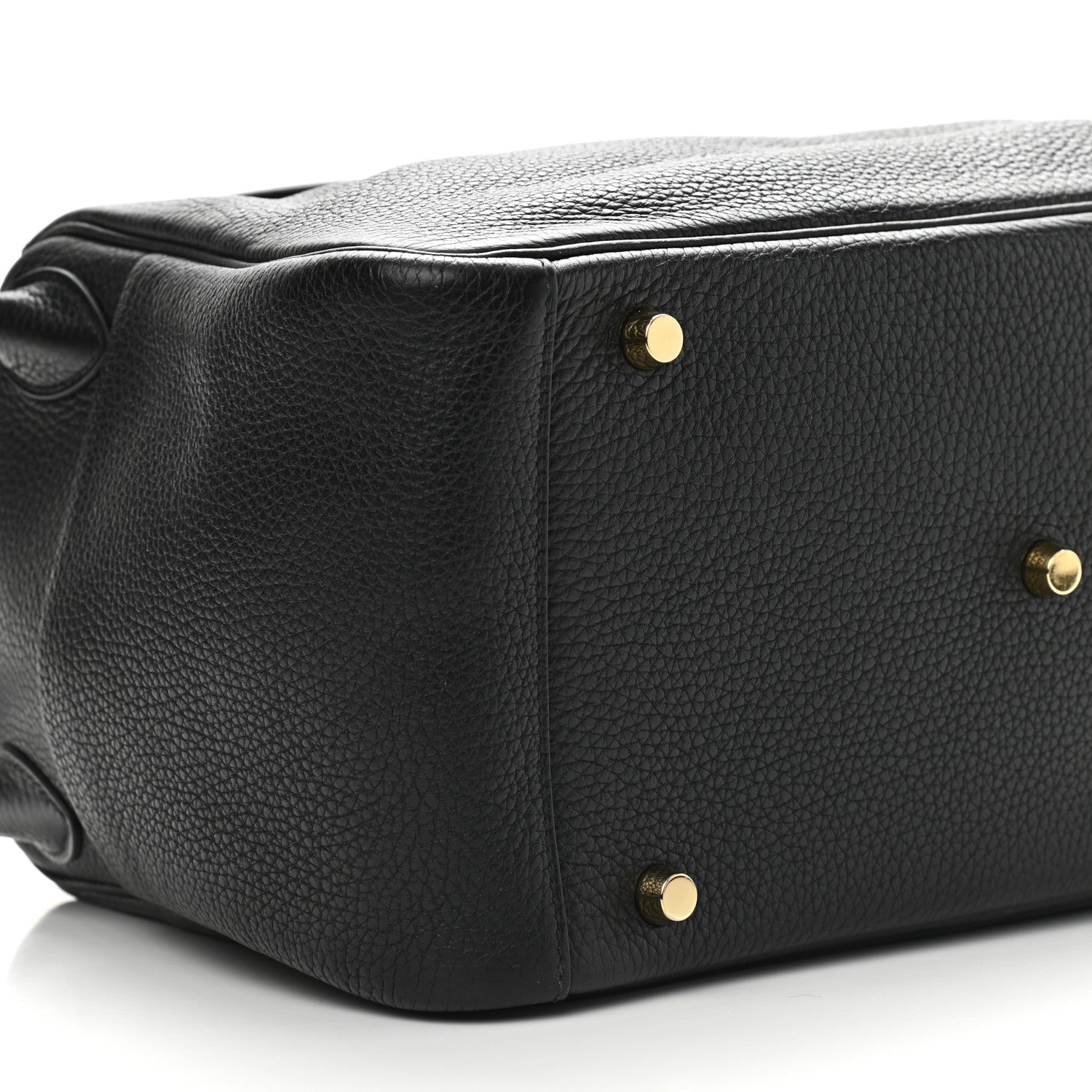 Hermes Taurillon Clemence Lindy 30 Black 7 of 8