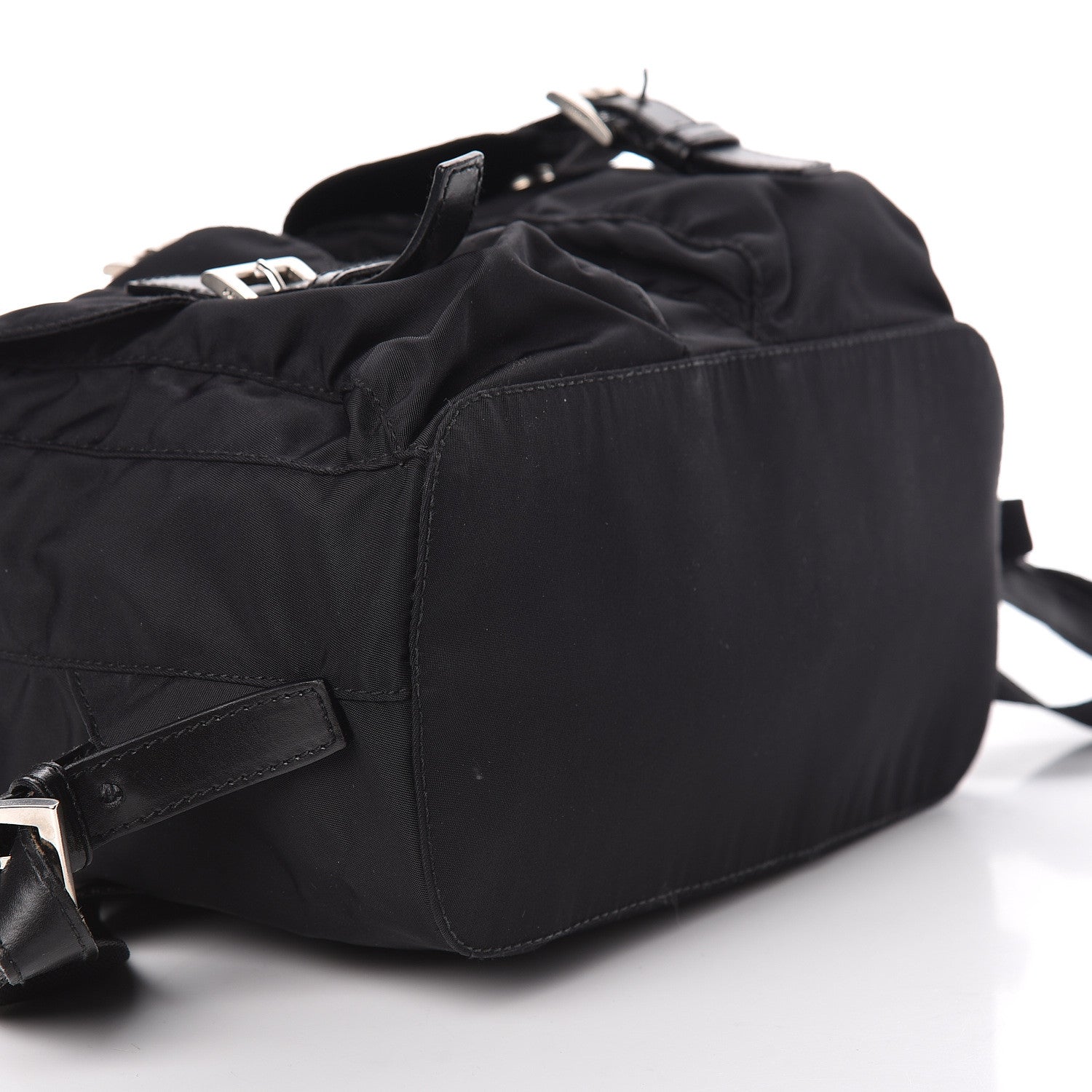 Prada Tessuto Nylon Vela Small Backpack Black 8 of 9