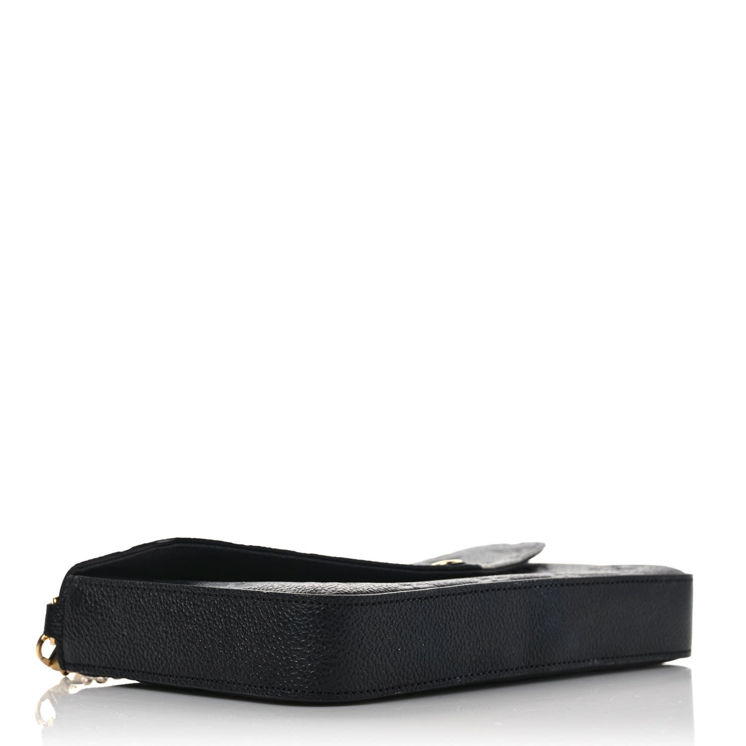 Louis Vuitton Empreinte Pochette Felicie Chain Wallet Black 4 of 9