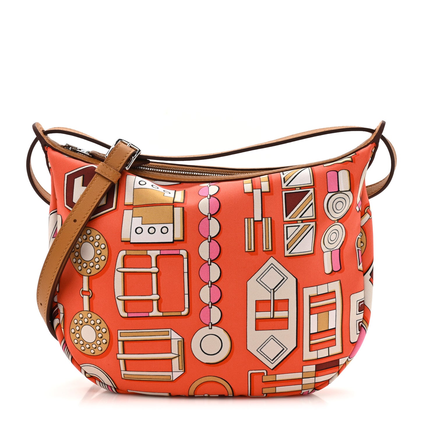 Silk Sursoie To Go Pouch Orange Poppy Naturel Sable Sésame
