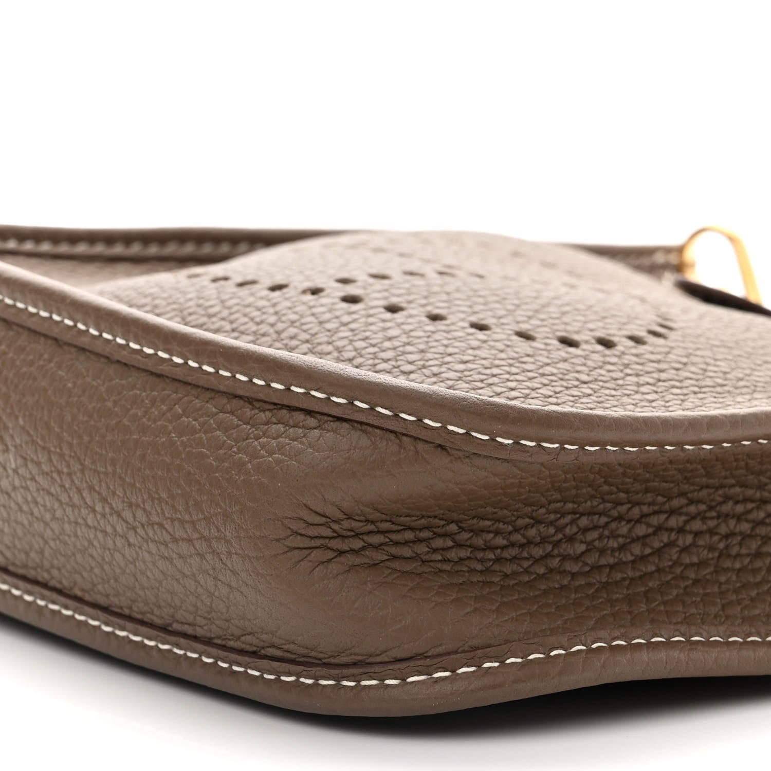 Hermes Taurillon Clemence Amazone Evelyne TPM Etoupe Bleu Indigo 10 of 11