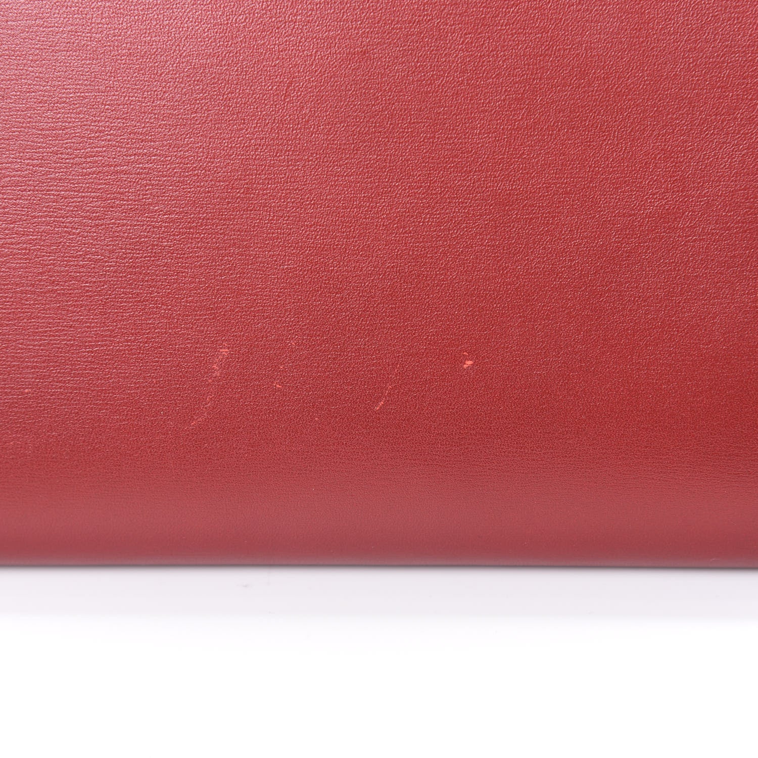 Celine Smooth Calfskin Medium Multifunction Strap Wallet Coquelicot 10 of 10